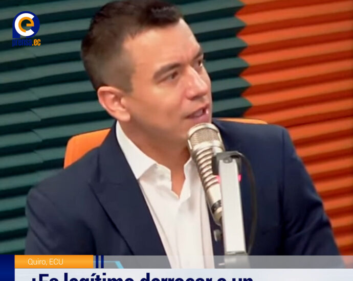 Entre seguridad y reforma, Noboa apuesta por la Constituyente