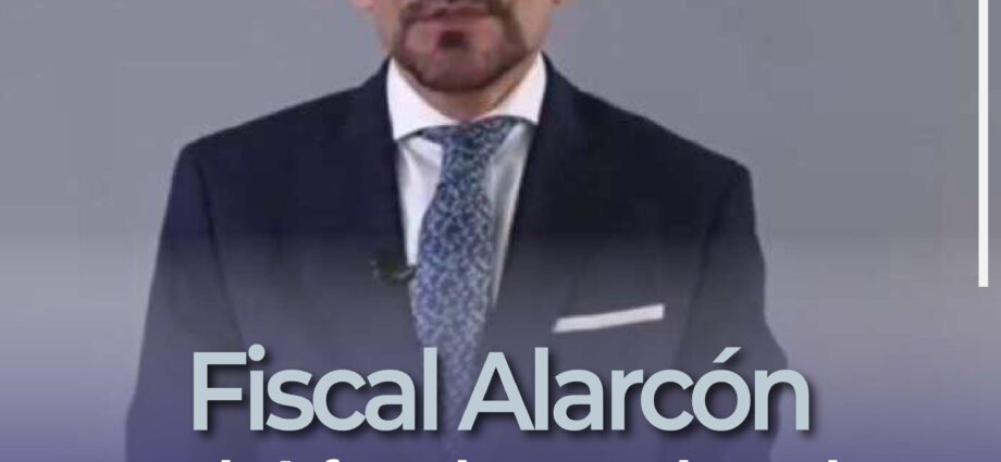 Fiscal Alarcón asumirá funciones si Toainga se ausenta