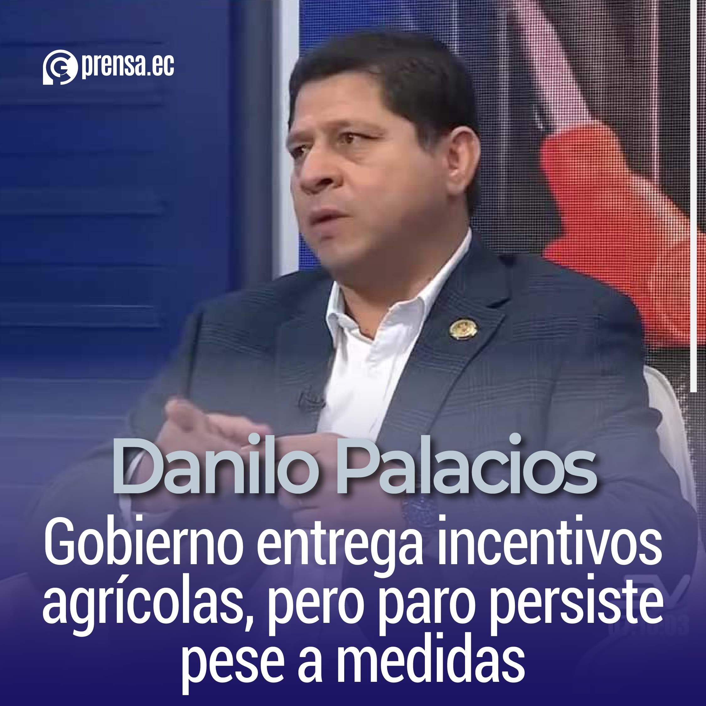 Gobierno entrega incentivos agrícolas, pero paro persiste pese a medidas