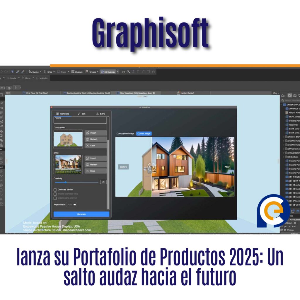 Graphisoft lanza su Portafolio de Productos 2025: Un salto audaz hacia el futuro
