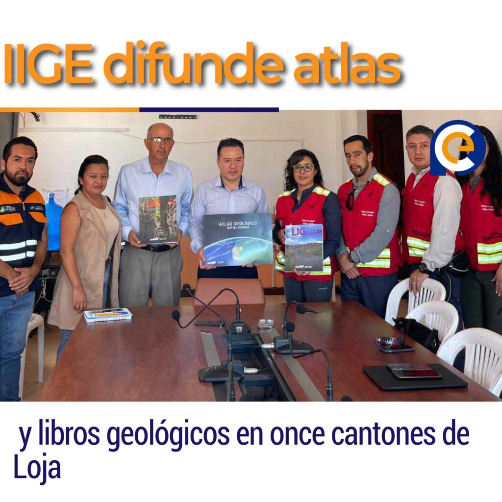 IIGE difunde atlas y libros geológicos en once cantones de Loja