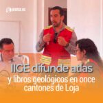 IIGE difunde atlas y libros geológicos en once cantones de Loja