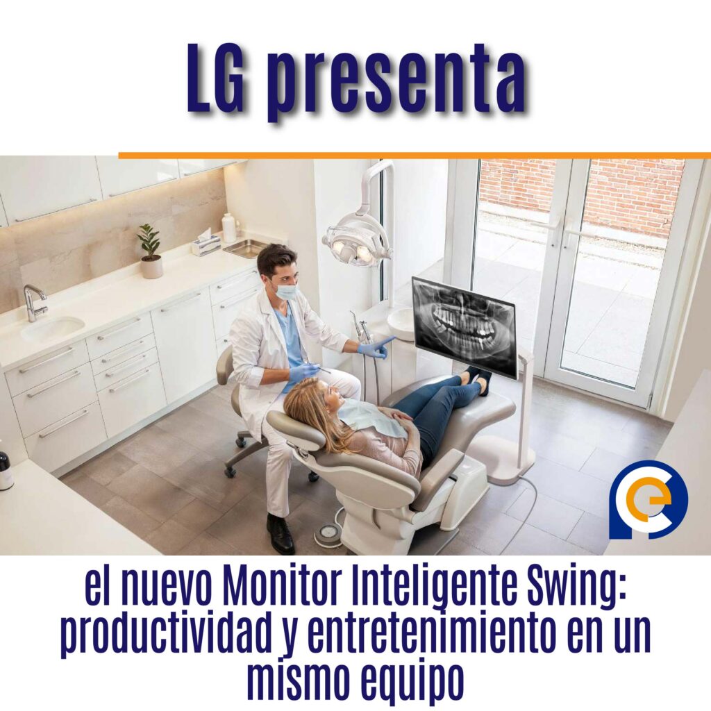 LG presenta el nuevo Monitor Inteligente Swing: productividad y entretenimiento en un mismo equipo