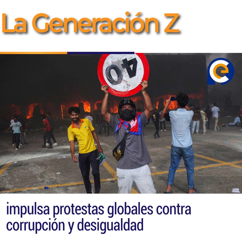 La Generación Z impulsa protestas globales contra corrupción y desigualdad