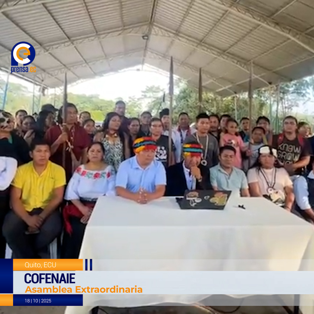 Nacionalidades amazónicas declaran movilización permanente contra el extractivismo