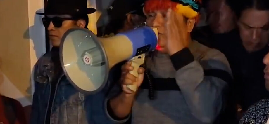 “No más criminalización”: el grito de la CONAIE desde Imbabura