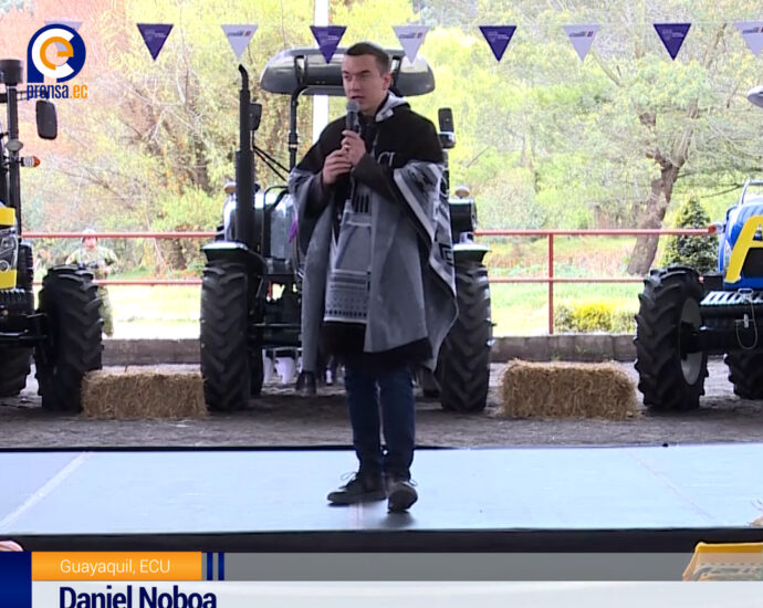 No permitiremos que el crimen bloquee el progreso del Ecuador