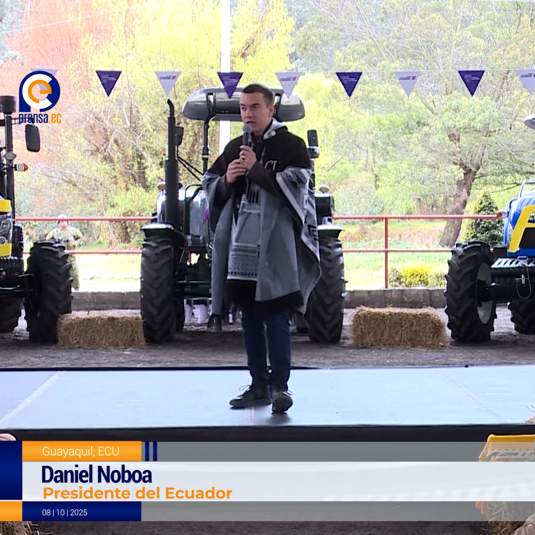 No permitiremos que el crimen bloquee el progreso del Ecuador