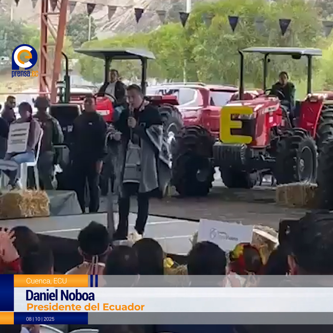 Noboa desafía a opositores: “Ganamos en sus provincias”