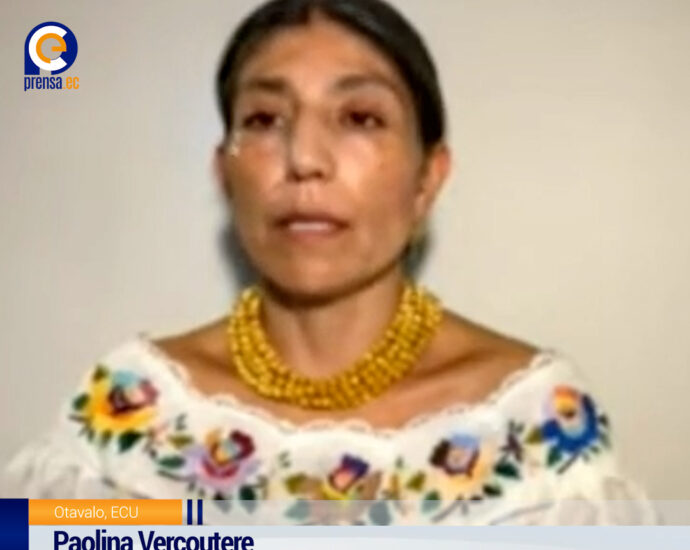 Viceprefecta denuncia represión y racismo en Imbabura