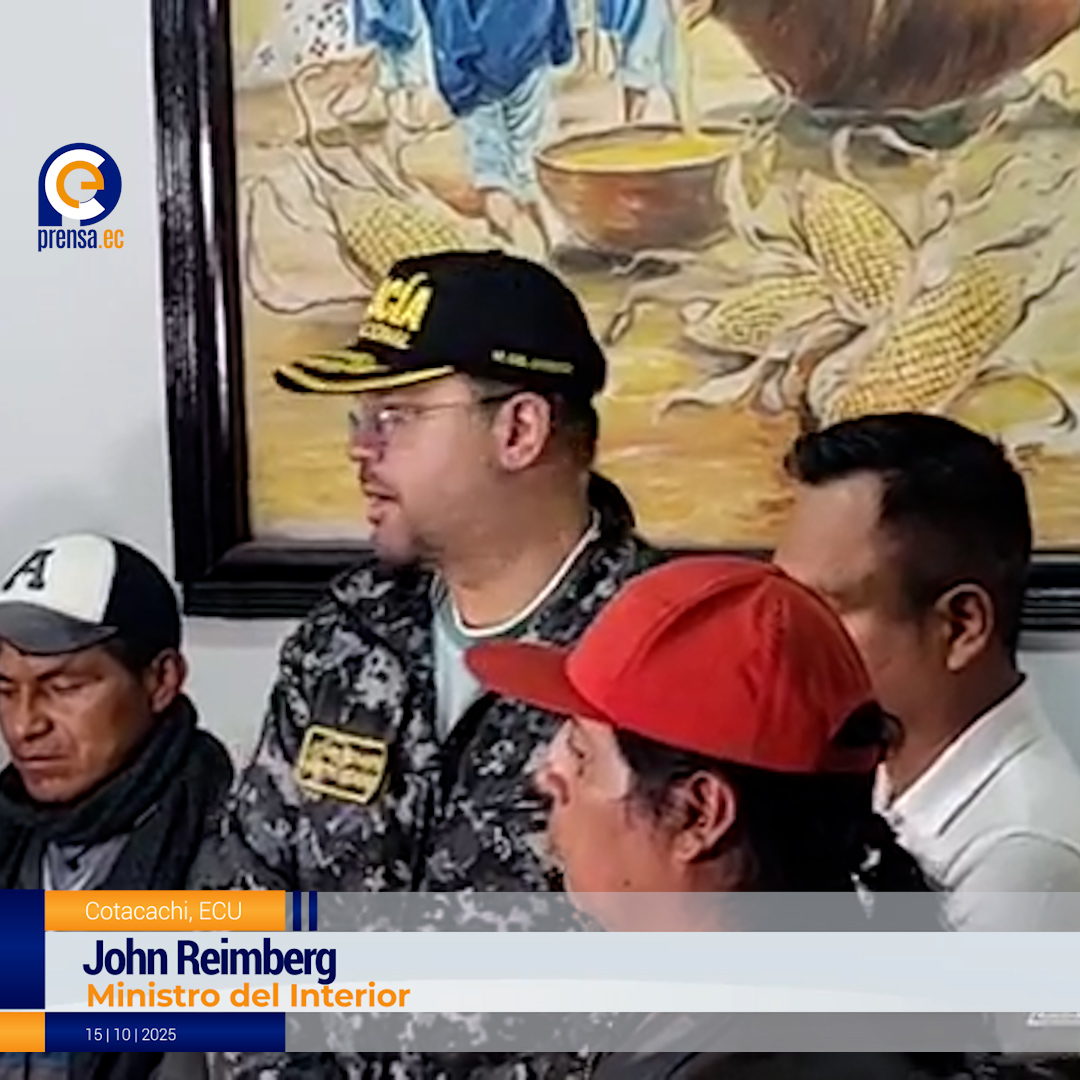 Ministro Reimberg anuncia fin del paro y apertura de mesas técnicas