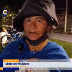 Madre de Elvis Andrade denuncia detención y represión en Imbabura