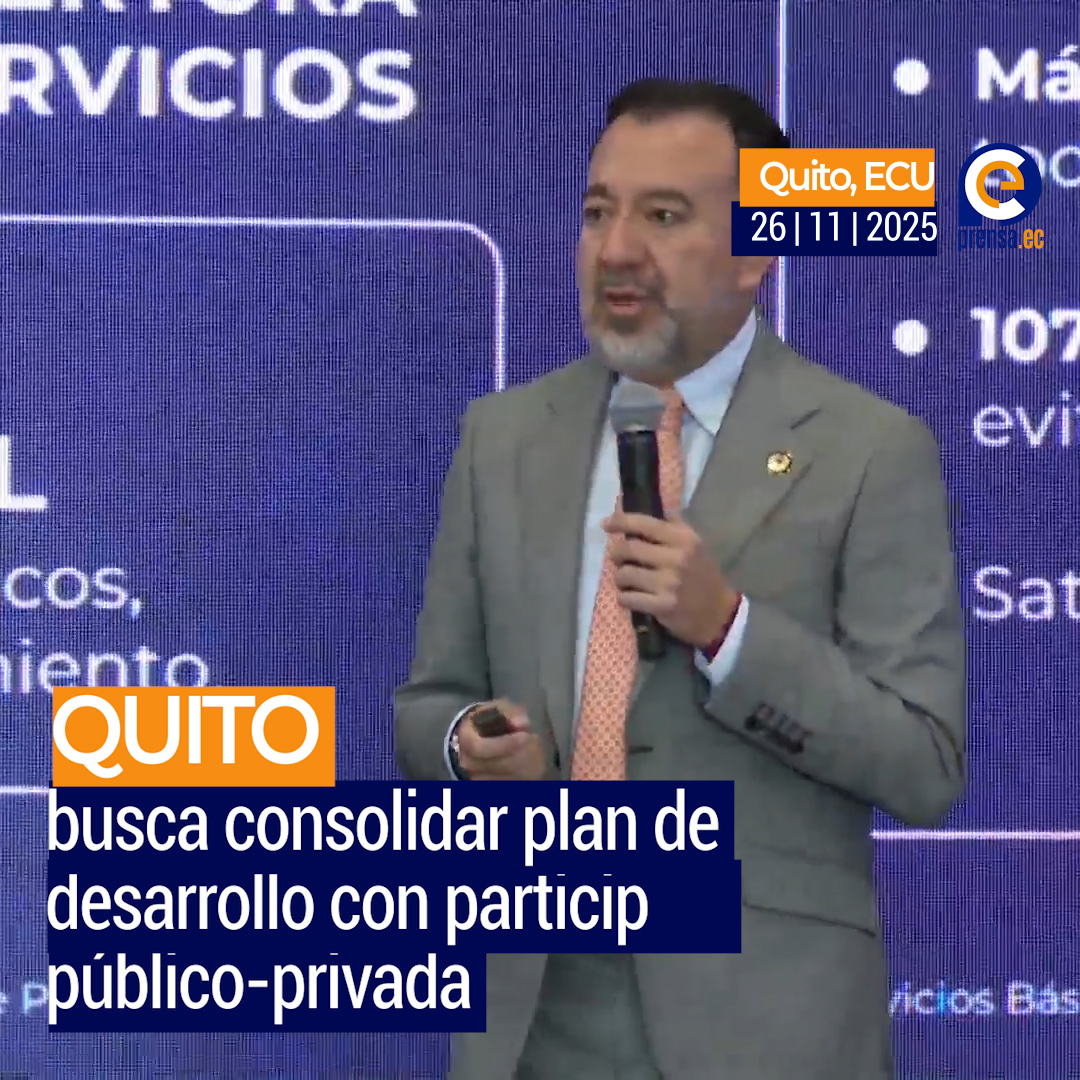 Acuerdo Quito 2034 busca consolidar proyecto de ciudad a mediano plazo