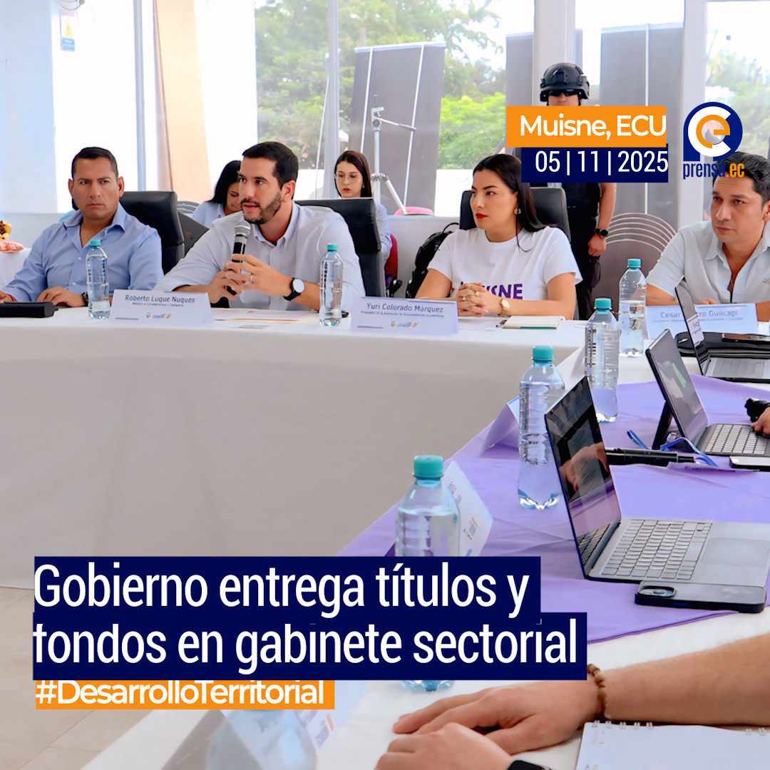 Alcaldesa de Muisne destaca articulación nacional-local en desarrollo urbano