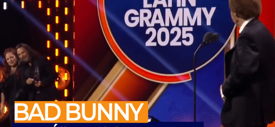 Bad Bunny y Alejandro Sanz dominan los Latin Grammy 2025
