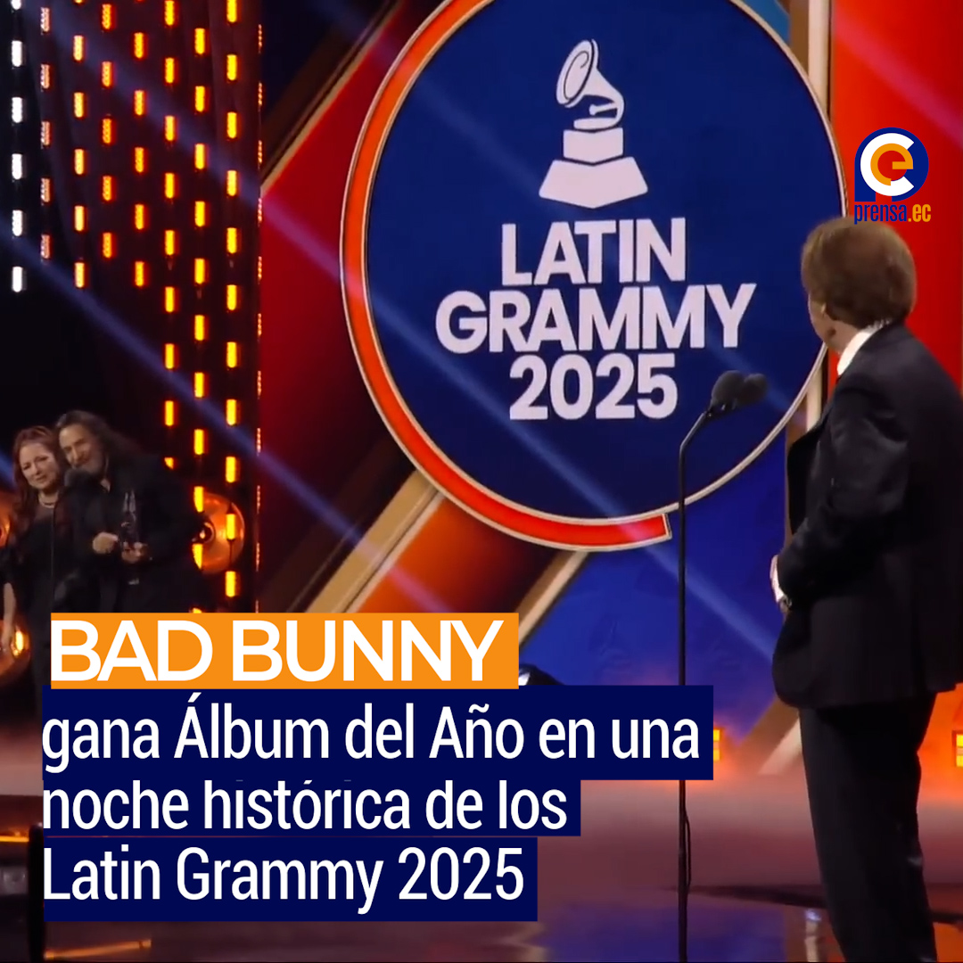 Bad Bunny y Alejandro Sanz dominan los Latin Grammy 2025