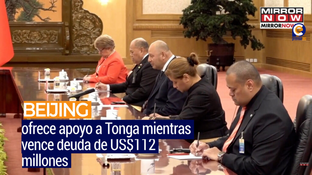 China promete nuevas inversiones a Tonga mientras se aproxima vencimiento de deuda