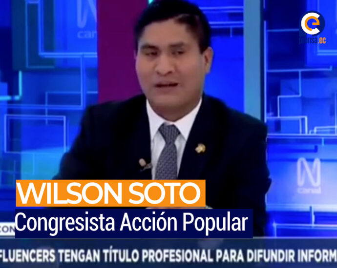 Congresista peruano propone ley que exige título profesional a influencers técnicos