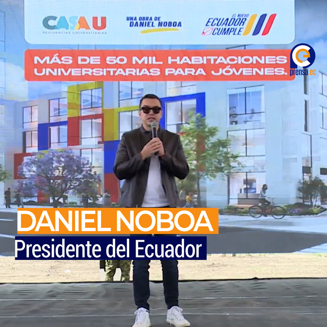 Ecuador lanza ‘Casa U’, residencias universitarias para reducir deserción estudiantil