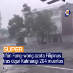 Filipinas evacúa a más de 100.000 personas ante embate del súper tifón Fung-wong