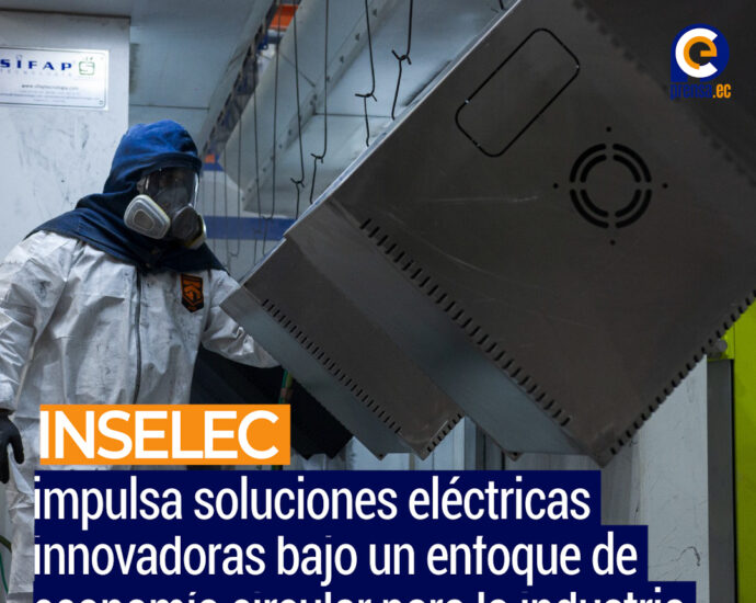 INSELEC impulsa soluciones eléctricas innovadoras bajo un enfoque de economía circular para la industria ecuatoriana