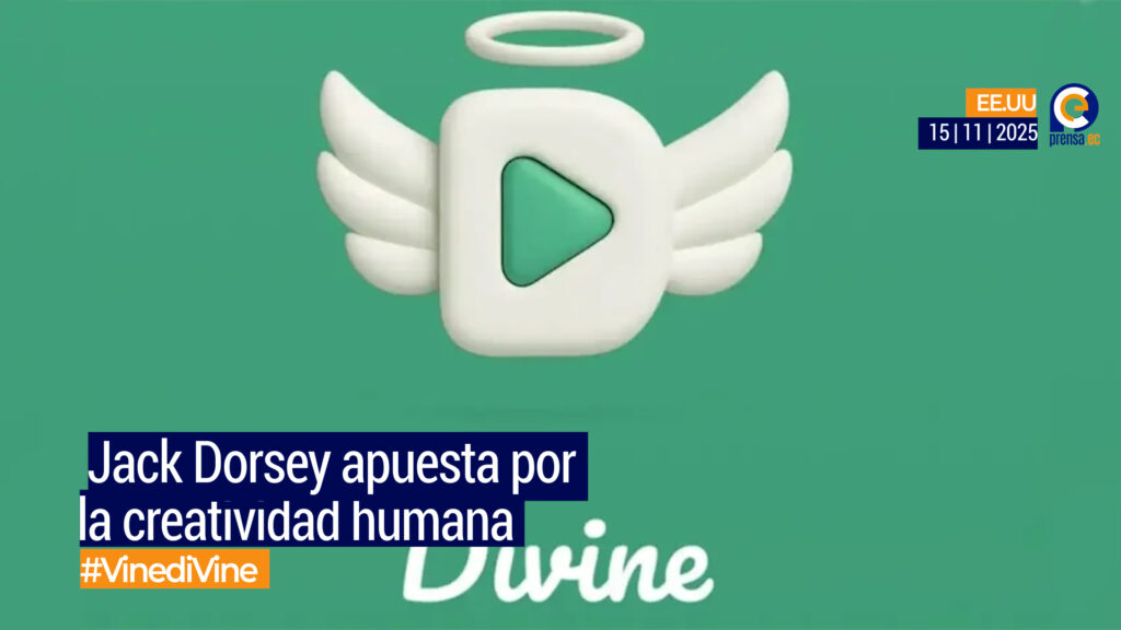 Jack Dorsey relanza Vine como diVine, apuesta contra la inteligencia artificial