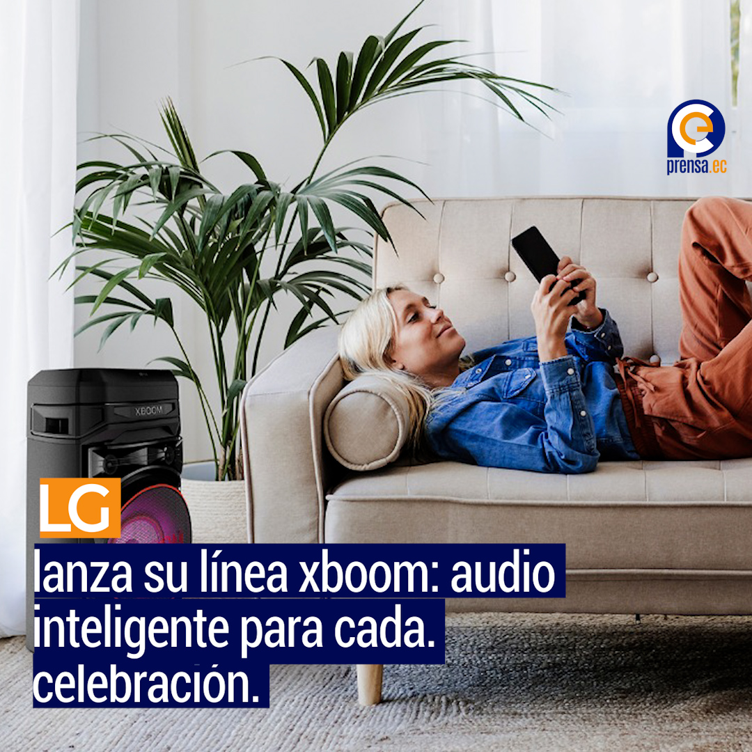 LG invita a celebrar las fiestas con el mejor sonido: potencia y estilo para cada ocasión