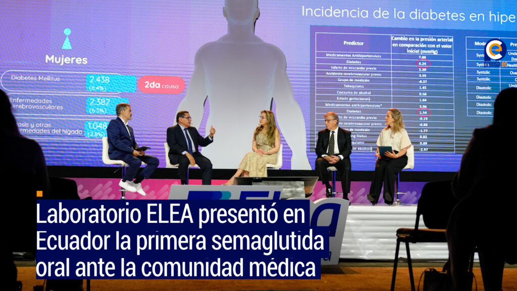 Laboratorio ELEA presentó en Ecuador la primera semaglutida oral ante la comunidad médica