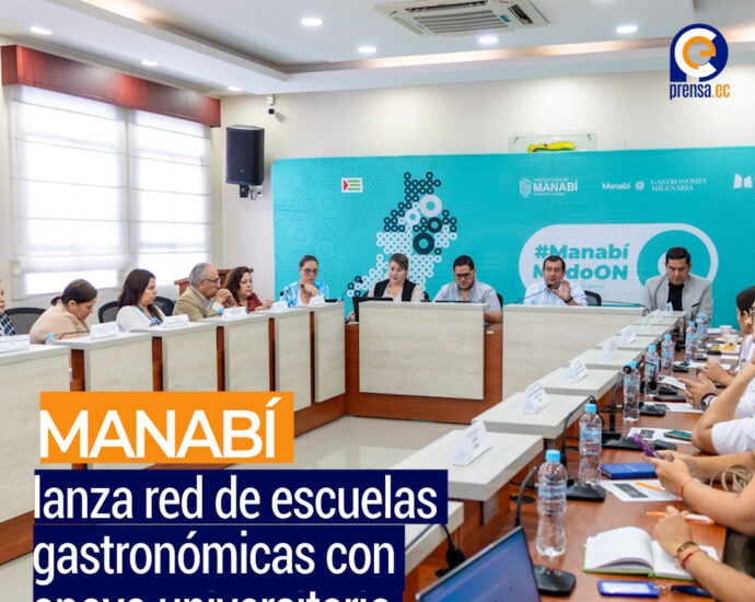 Manabí impulsa escuelas gastronómicas con apoyo universitario