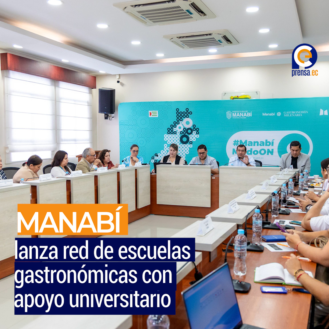 Manabí impulsa escuelas gastronómicas con apoyo universitario