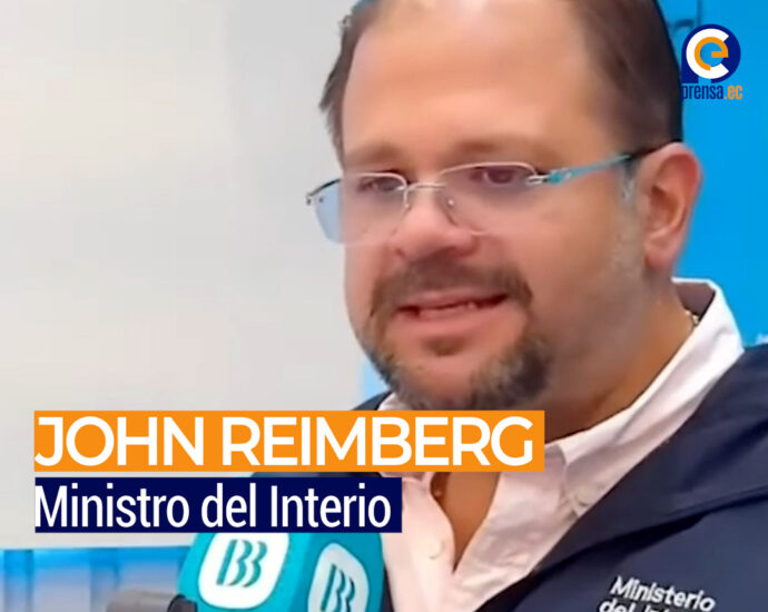 Ministro Reimberg defiende cárcel El Encuentro como giro en seguridad ecuatoriana