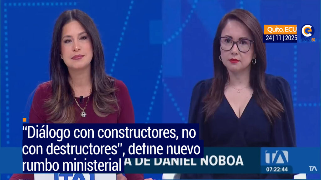 Nataly Morillo asume como Ministra de Gobierno: diálogo y estabilidad para el Ecuador