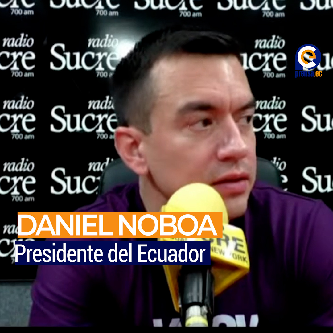 Noboa detalla reformas en salud y seguridad antes de consulta popular