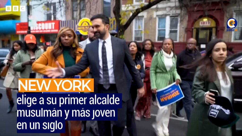 Nueva York elige a su primer alcalde musulmán y más joven en un siglo