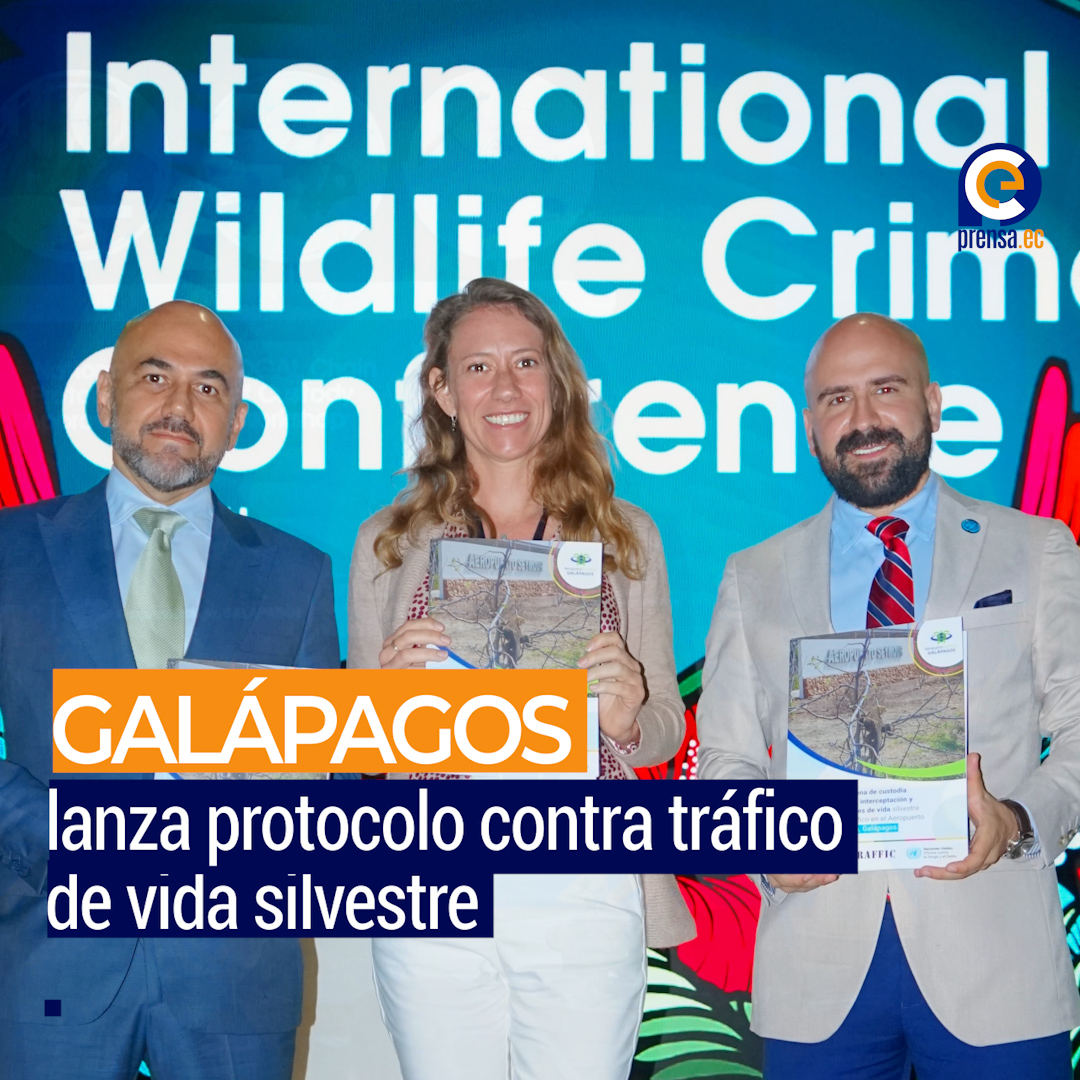 Nuevo protocolo refuerza la lucha contra el tráfico de vida silvestre en Galápagos