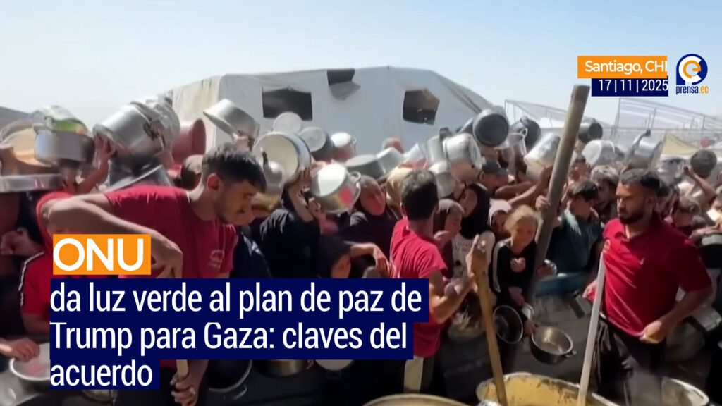 ONU aprueba el plan de Trump para Gaza