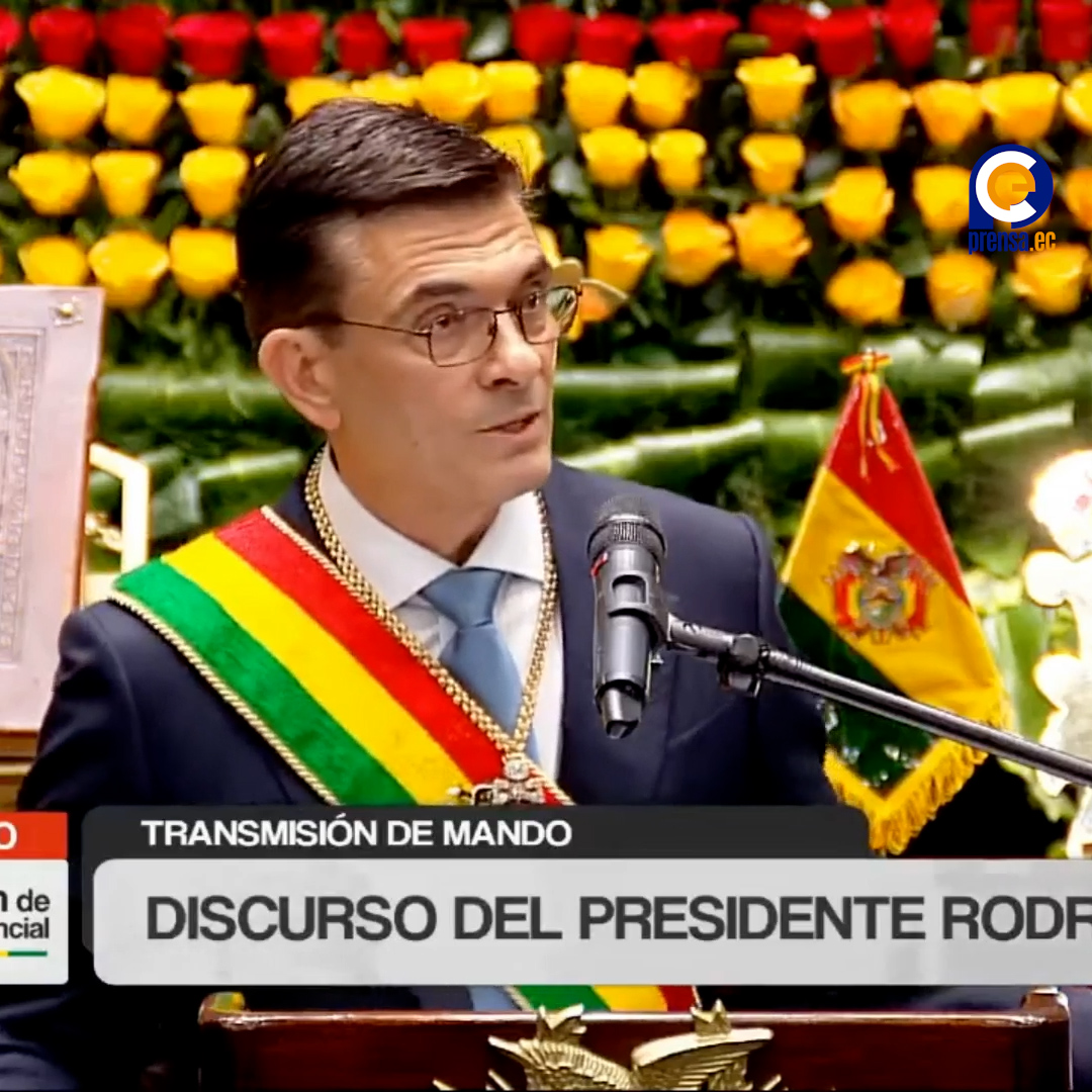 Rodrigo Paz asume la presidencia de Bolivia con un llamado a la unidad y la reforma del Estado