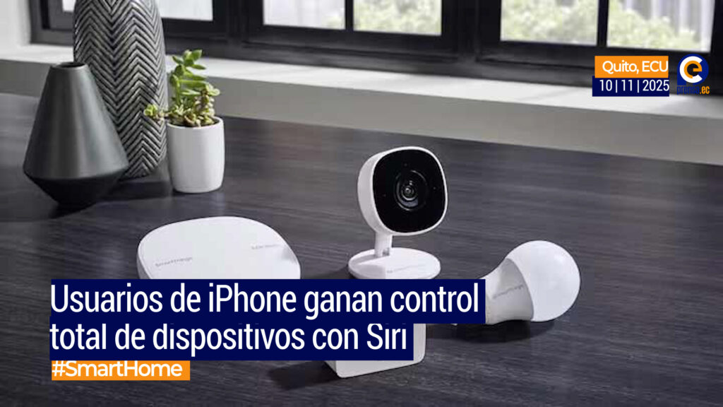 Samsung SmartThings se integra con Siri para control por voz