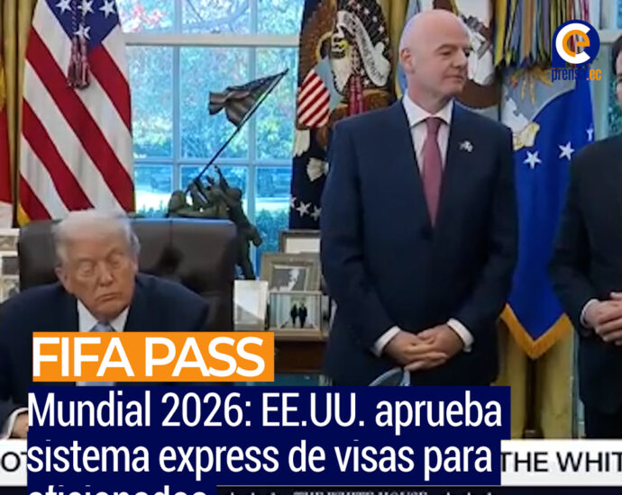 Trump y FIFA analizan preparativos para Mundial 2026 en EE.UU.