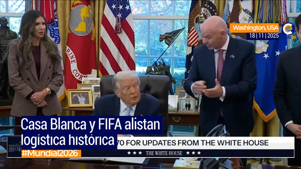 Trump y FIFA analizan preparativos para Mundial 2026 en EE.UU.
