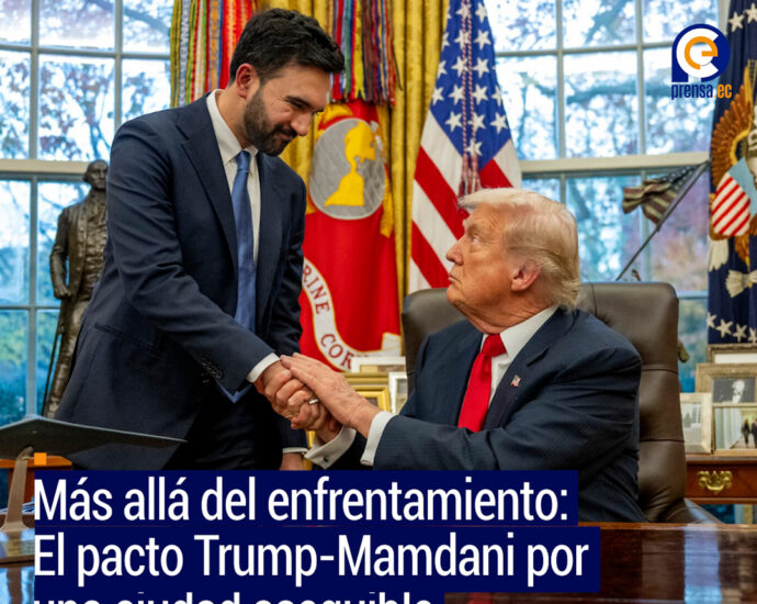 Trump y Mamdani acuerdan cooperación para Nueva York