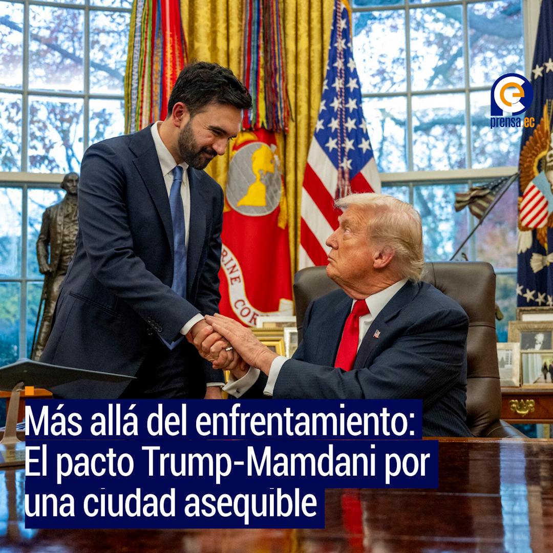 Trump y Mamdani acuerdan cooperación para Nueva York