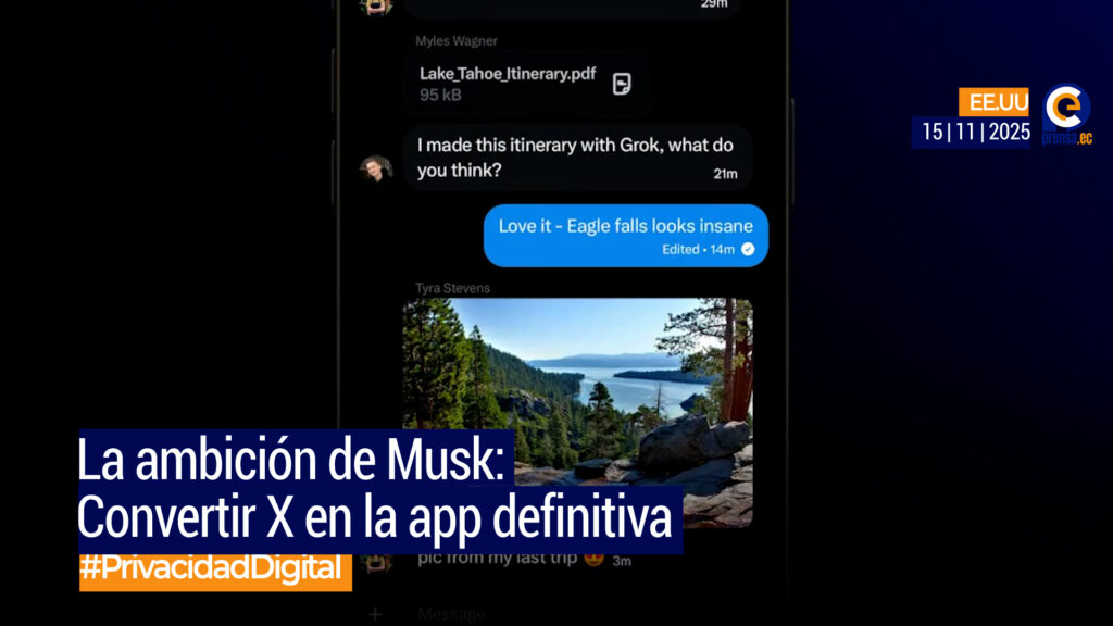 X lanza Chat cifrado para competir con WhatsApp y Signal