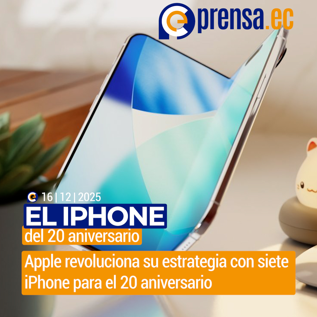 Apple planea siete modelos de iPhone para 2027, incluyendo su primer plegable