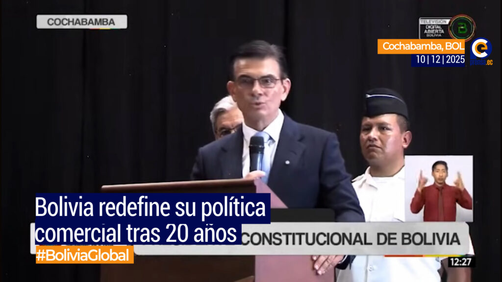 Bolivia restablece relaciones diplomáticas con Israel y expande exportaciones a Egipto y África