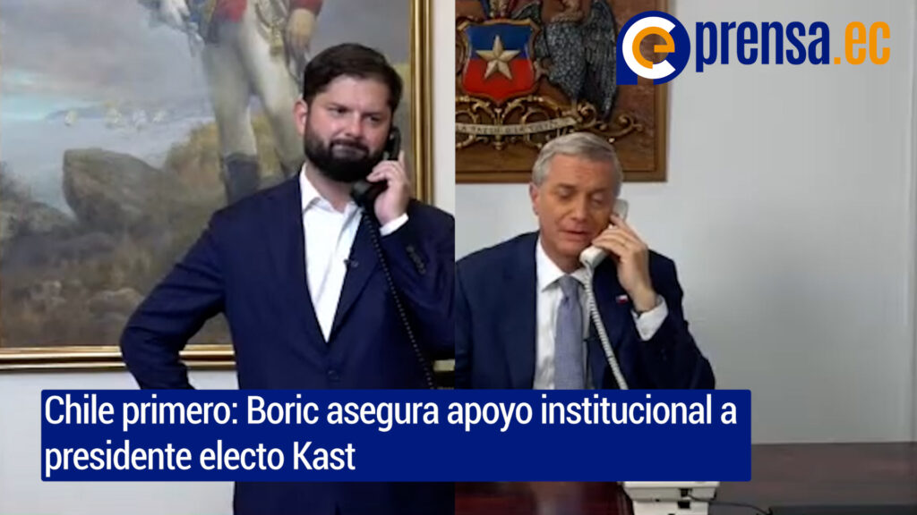 Boric felicita a Kast y coordina traspaso institucional tras elecciones