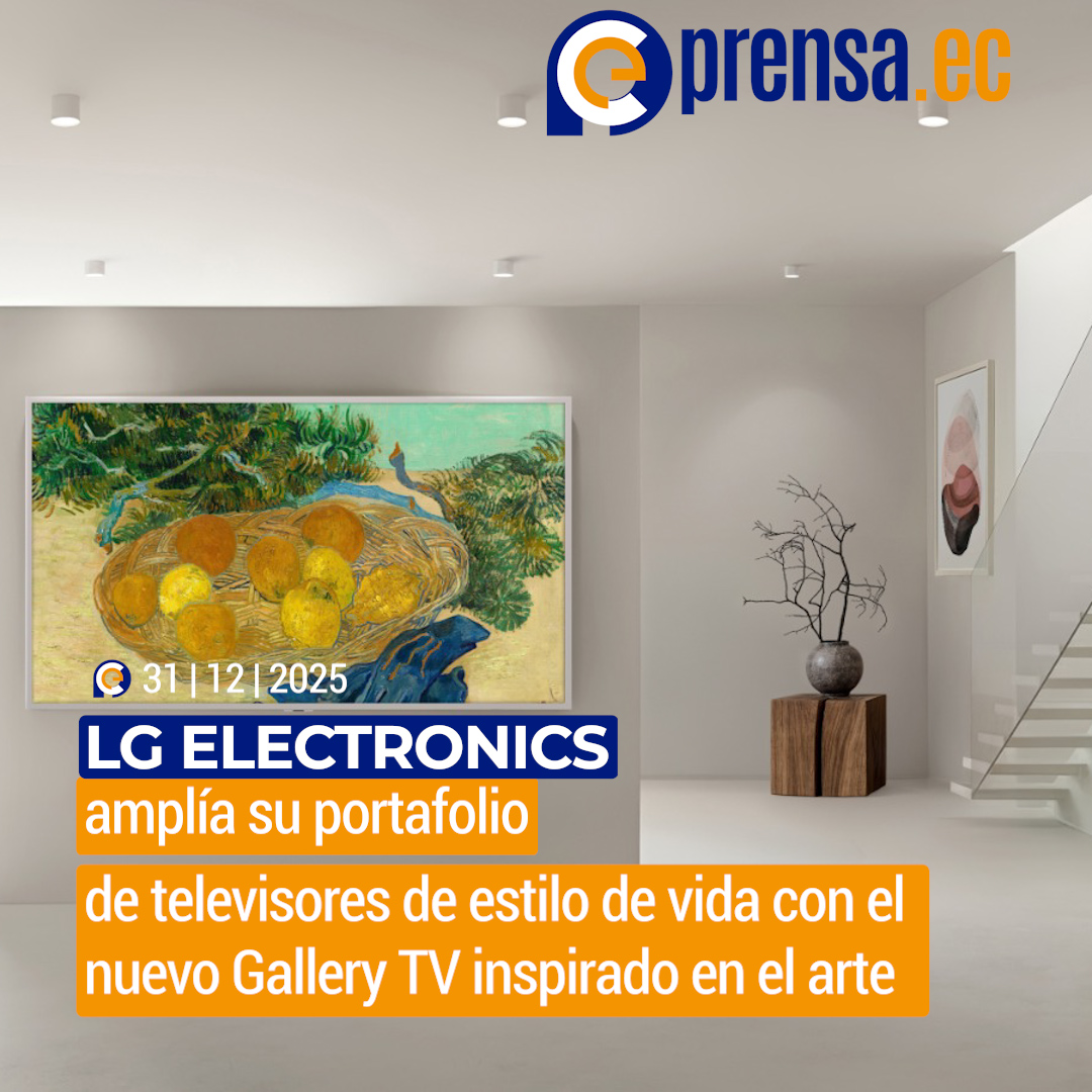 LG Electronics amplía su portafolio de televisores de estilo de vida con el nuevo Gallery TV inspirado en el arte