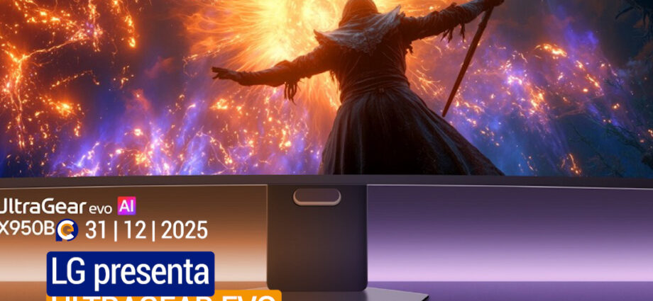LG presenta ULTRAGEAR EVO, redefiniendo el gaming en 5K con la primera tecnología de escalado con IA del mundo 