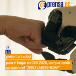 LG presentará robot para el hogar en CES 2026, compartiendo su visión del “ZERO LABOR HOME”