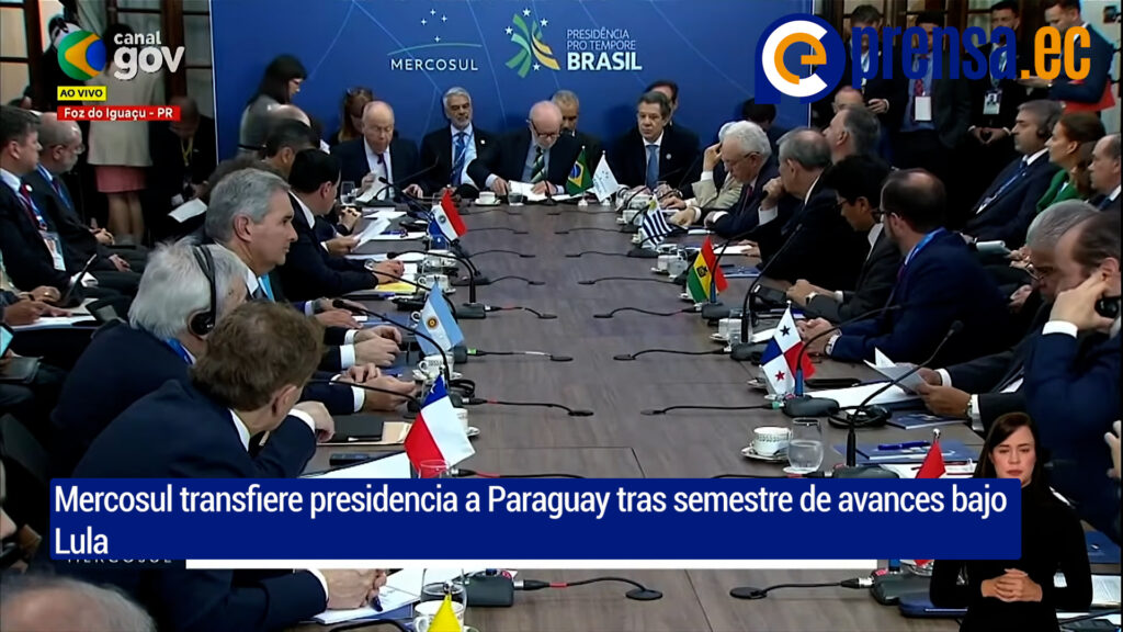Lula cierra presidencia pro tempore del Mercosul con llamado a la integración regional